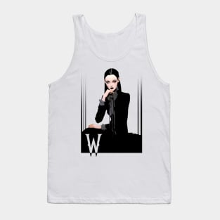 Wednesday Addams Fashion Tank Top